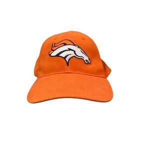 NFL Team Apparel Denver Broncos Orange White Orange Adjustable Hat Cap
